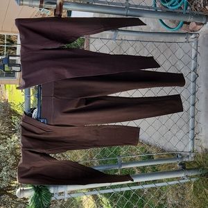 Mixit Leggings full lengths 3 pair brown